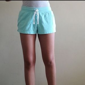 (105)Old Navy Blue Cotton Shorts Size Large (EUC)